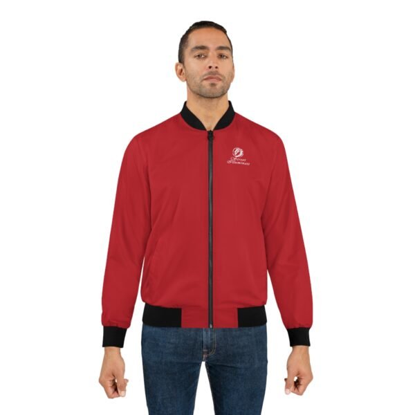 Men's Bomber Jacket (Red)