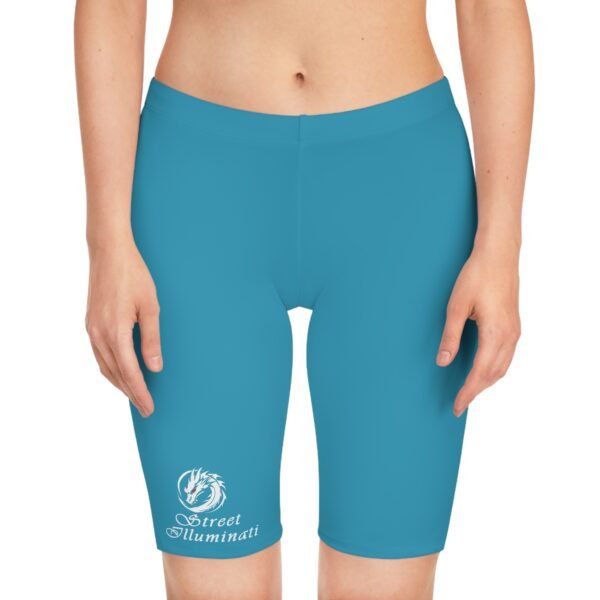 Turquoise Women's Bike Shorts