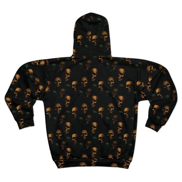 Men's Skull Zip Hoodie - Image 3