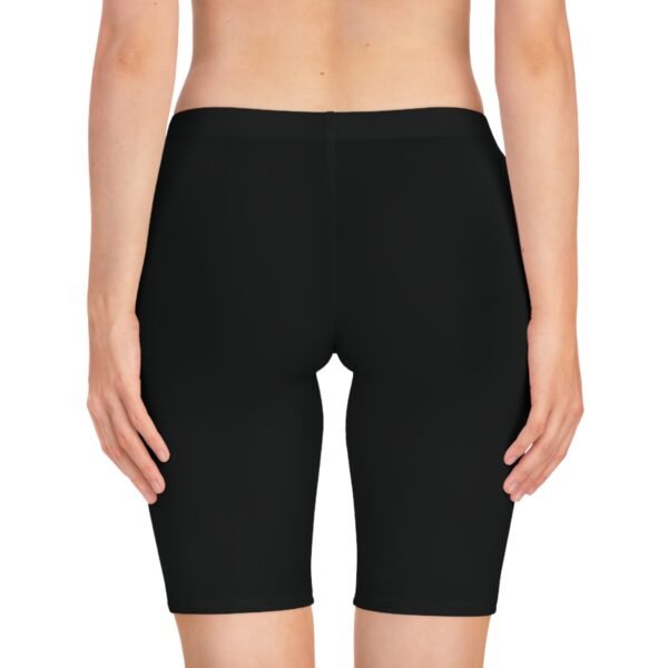 Women's Black Bike Shorts - Image 4