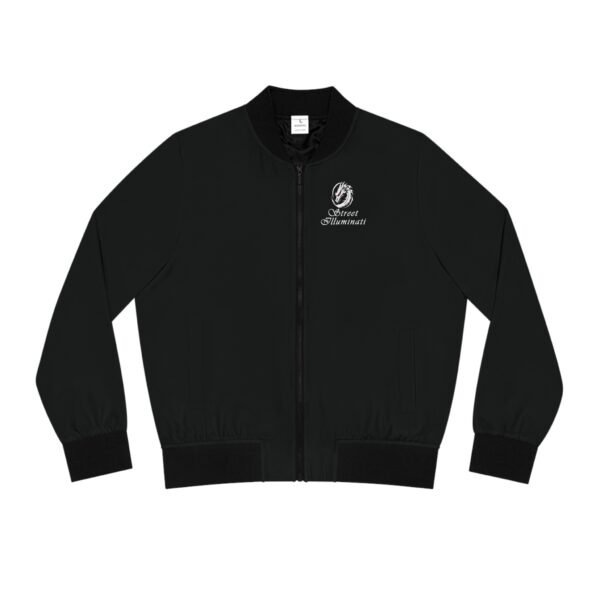 Women's Bomber Jacket (Black) - Image 2