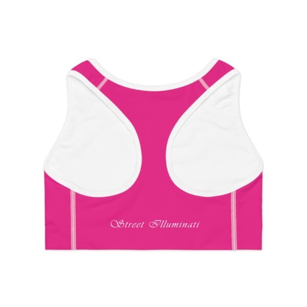 Sports Bra (Hot Pink) - Image 3