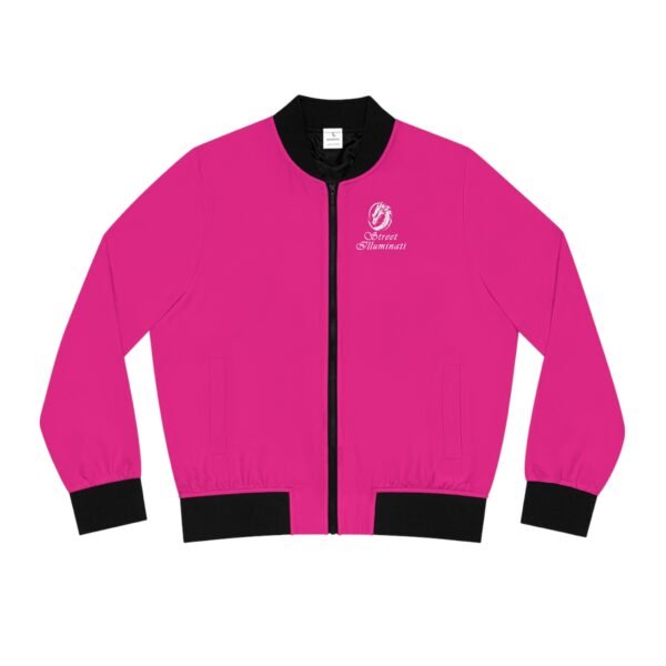 Women's Bomber Jacket (Hot Pink) - Image 2