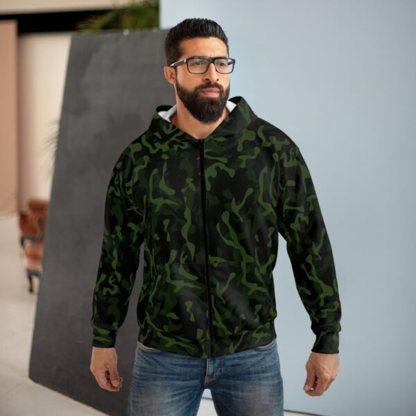 Men's Camo Zip Hoodie