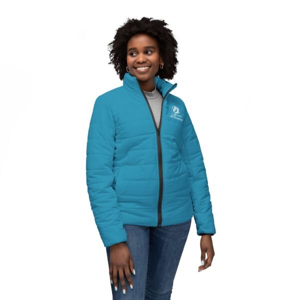 Women’s Puffer Jacket (Blue)