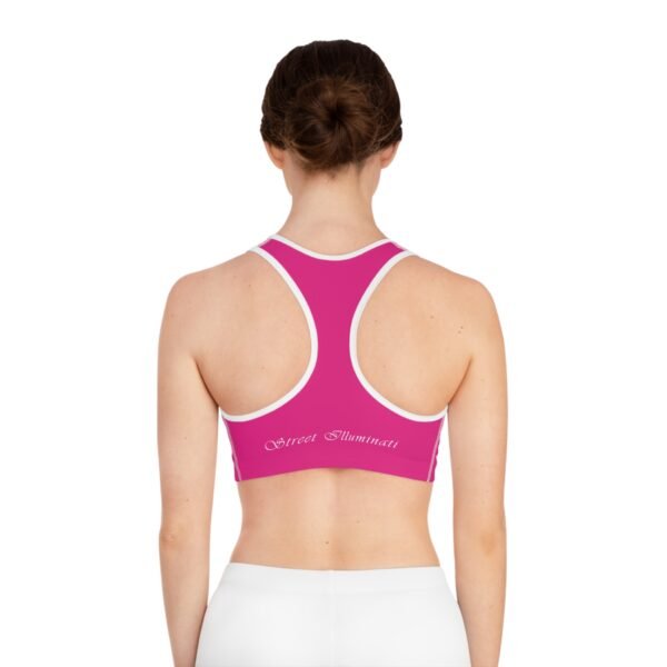 Sports Bra (Hot Pink) - Image 4