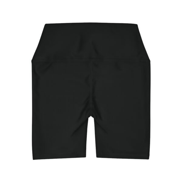 Women's High Waisted Shorts (Black) - Image 3