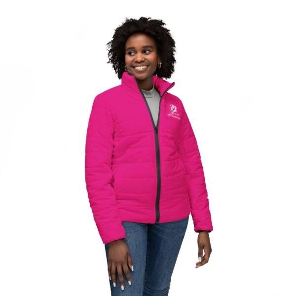 Women’s Puffer Jacket (Hot Pink)