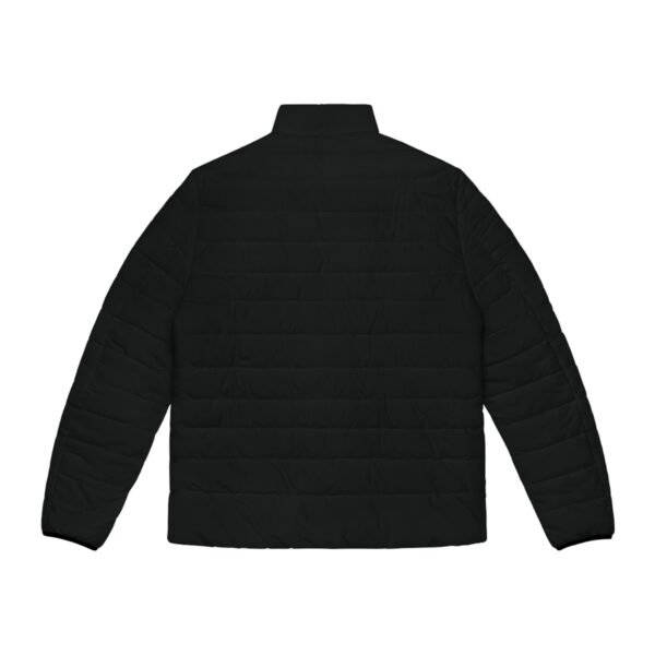 Men's Puffer Jacket (Black) - Image 3