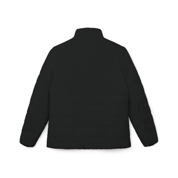 Women’s Puffer Jacket (Black) - Image 3