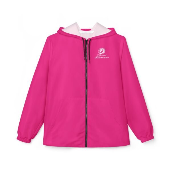 Women's Windbreaker Jacket (Hot Pink) - Image 2