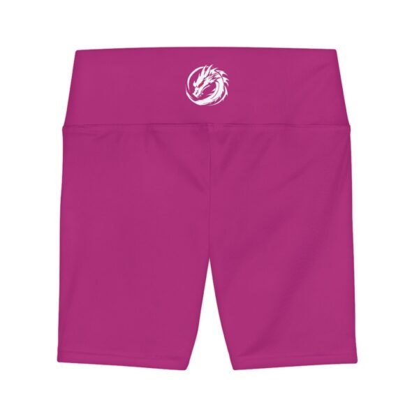 Women's Pink Workout Shorts - Image 3