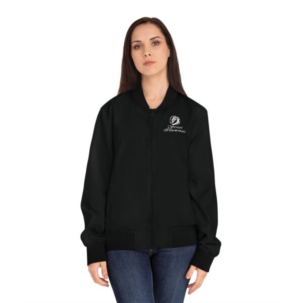 Women's Bomber Jacket (Black)