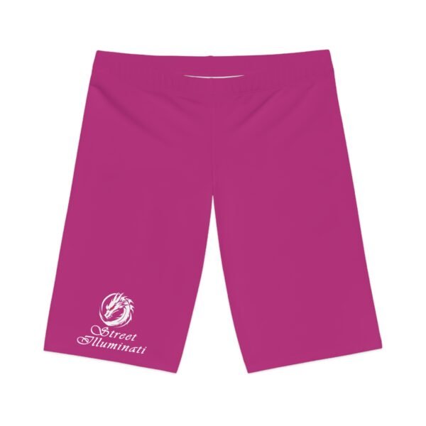 Pink Women's Bike Shorts - Image 2