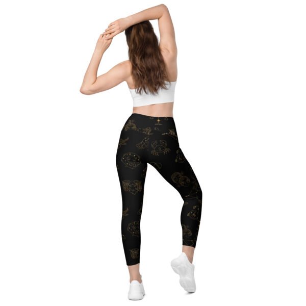 Zodiac Leggings with pockets - Image 3