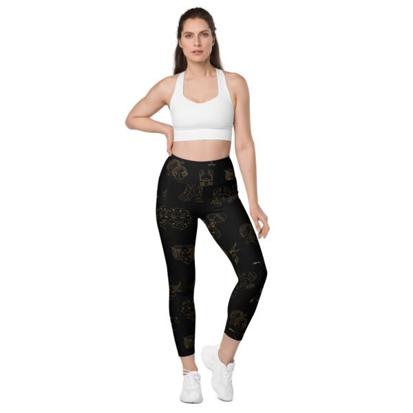 Zodiac Leggings with pockets - Image 4