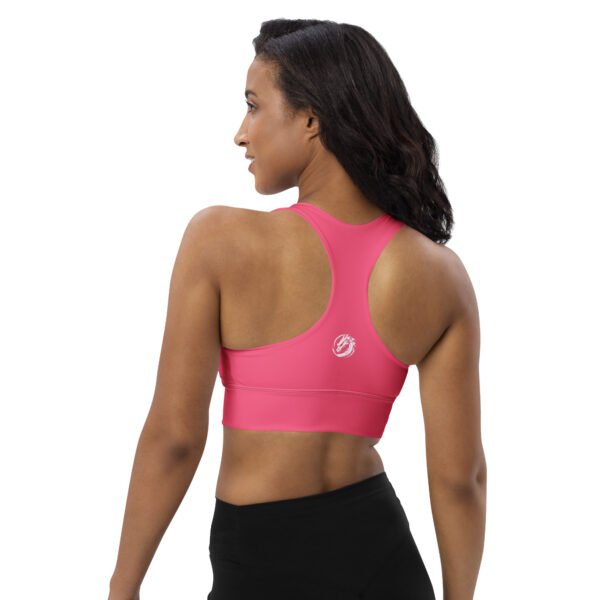 Women's Recycled Longline Sports Bra - Image 4