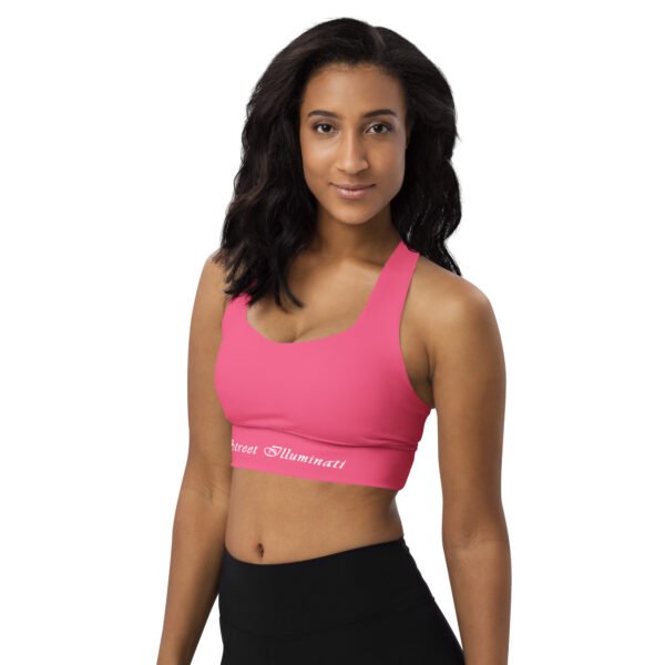 Women's Recycled Longline Sports Bra - Image 2