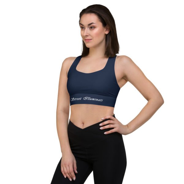 Women's Recycled Longline Sports Bra - Image 2