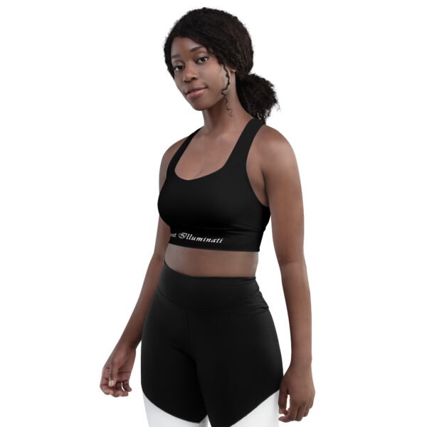 Women's Recycled Longline Sports Bra - Image 2