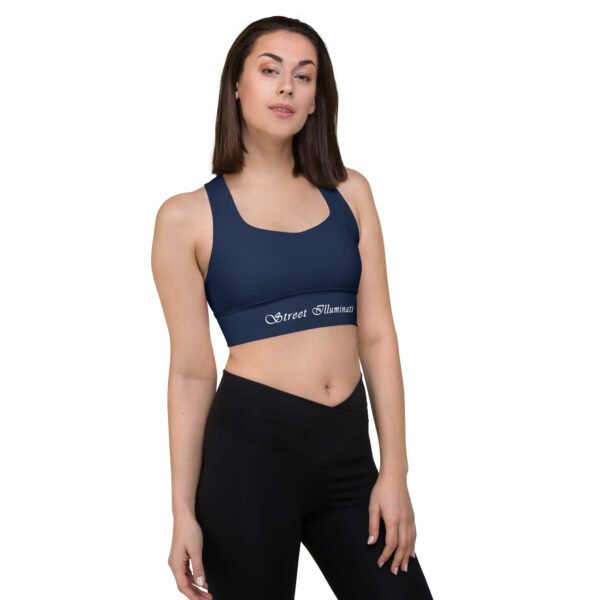 Women's Recycled Longline Sports Bra - Image 3