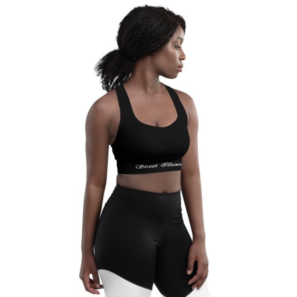 Women's Recycled Longline Sports Bra - Image 3