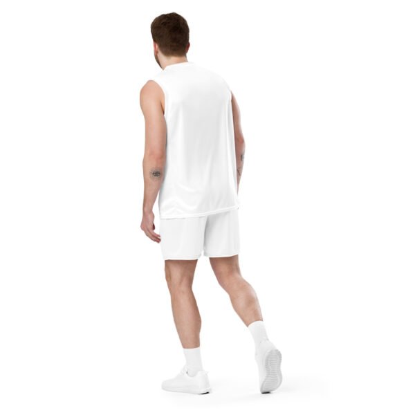 Men's L1 mesh shorts (White) - Image 4