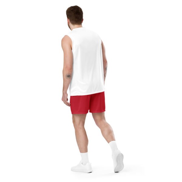 Men's L1 mesh shorts (Red) - Image 4