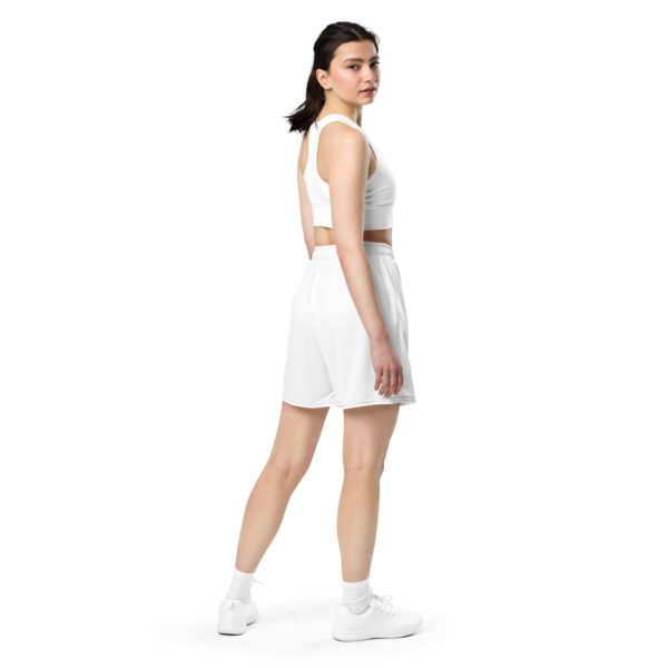 Women's L3 mesh shorts (White) - Image 3