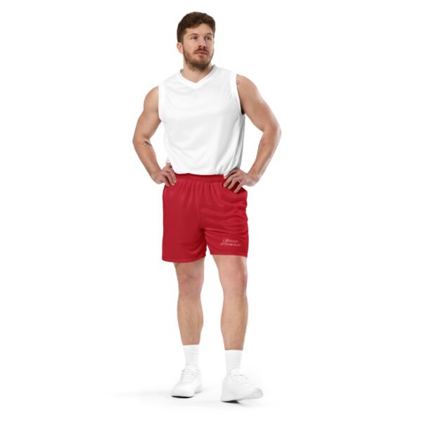 Men's L1 mesh shorts (Red)