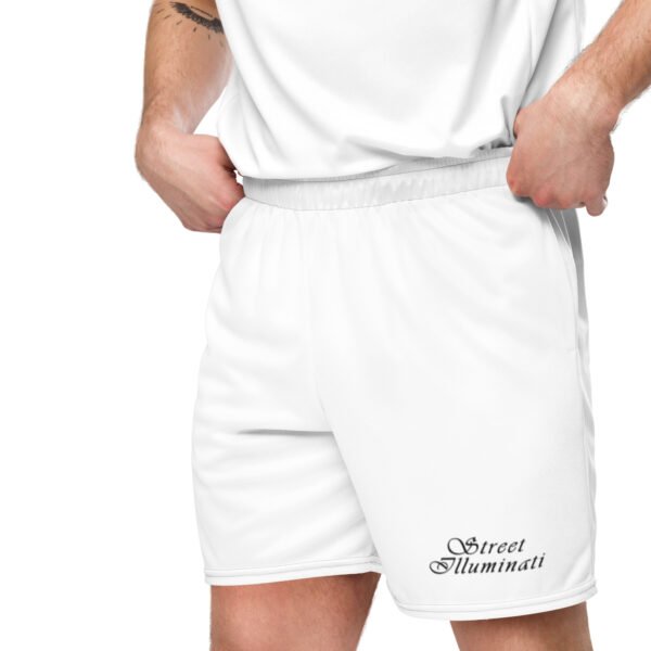 Men's L1 mesh shorts (White) - Image 3