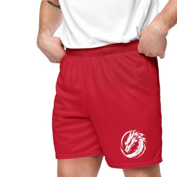 Men's L2 mesh shorts (Red) - Image 3