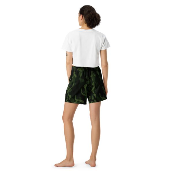 Classic Camo Athletic Long Shorts - Image 3