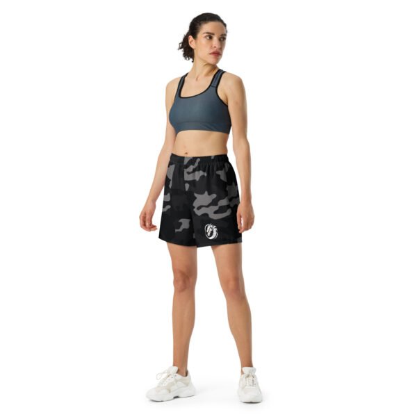 B/W Camo Athletic Long Shorts