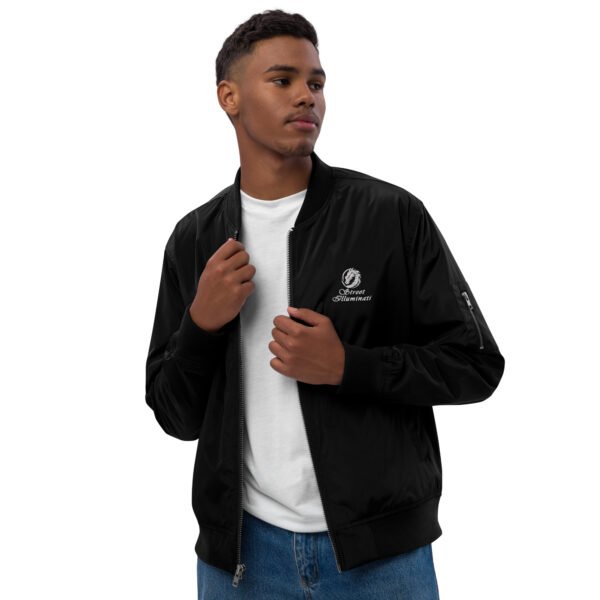 Men's Premium recycled bomber jacket - Image 2