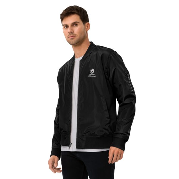 Men's Premium recycled bomber jacket - Image 4