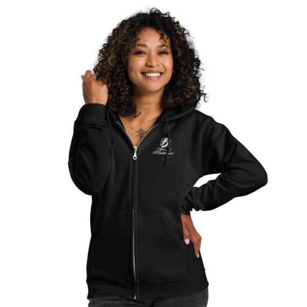 Women's heavy blend zip hoodie - Image 2