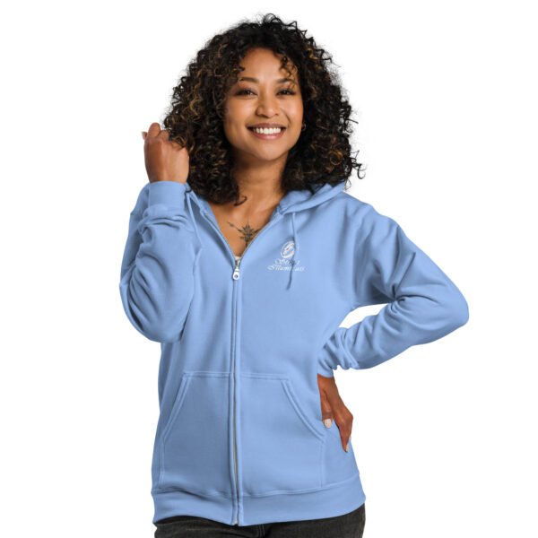 Women's heavy blend zip hoodie - Image 6