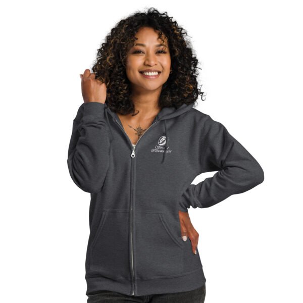 Women's heavy blend zip hoodie - Image 4