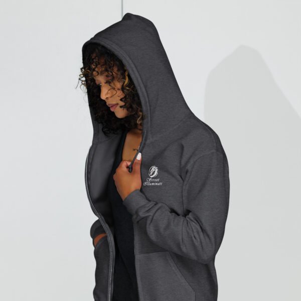 Women's heavy blend zip hoodie - Image 8