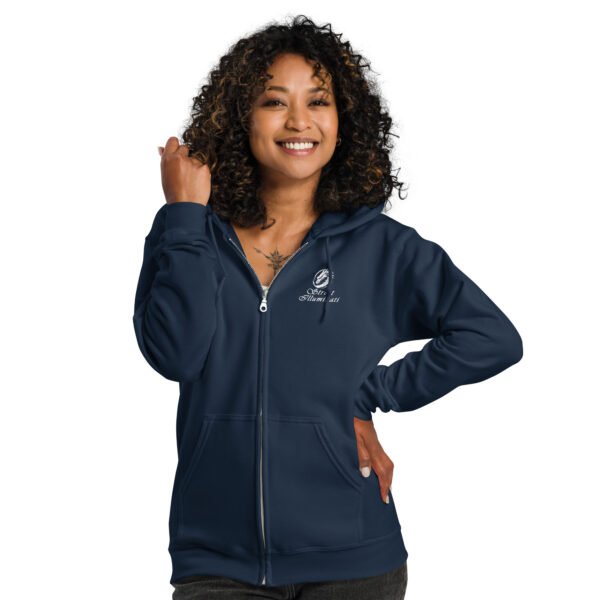 Women's heavy blend zip hoodie - Image 3