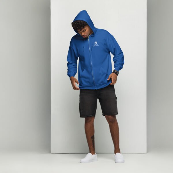 Men's heavy blend zip hoodie - Image 4