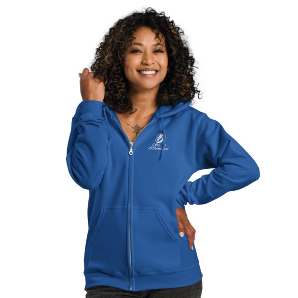 Women's heavy blend zip hoodie - Image 5