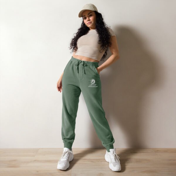 Women's pigment-dyed sweatpants - Image 5