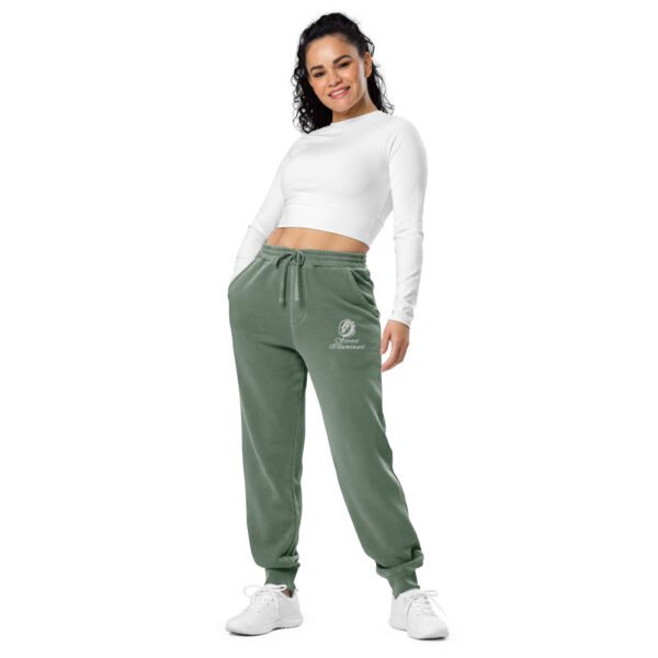 Women's pigment-dyed sweatpants - Image 6