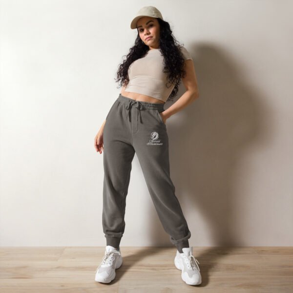 Women's pigment-dyed sweatpants - Image 2