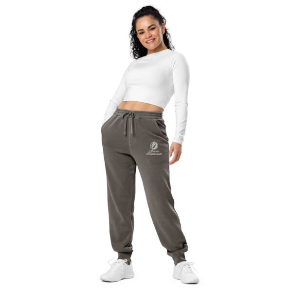 Women's pigment-dyed sweatpants - Image 3