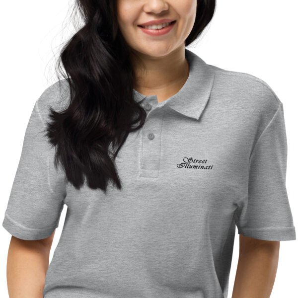 Women's pique polo shirt - Image 3