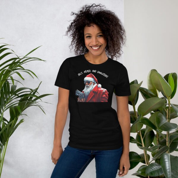 Dangerous Santa t-shirt - Image 7