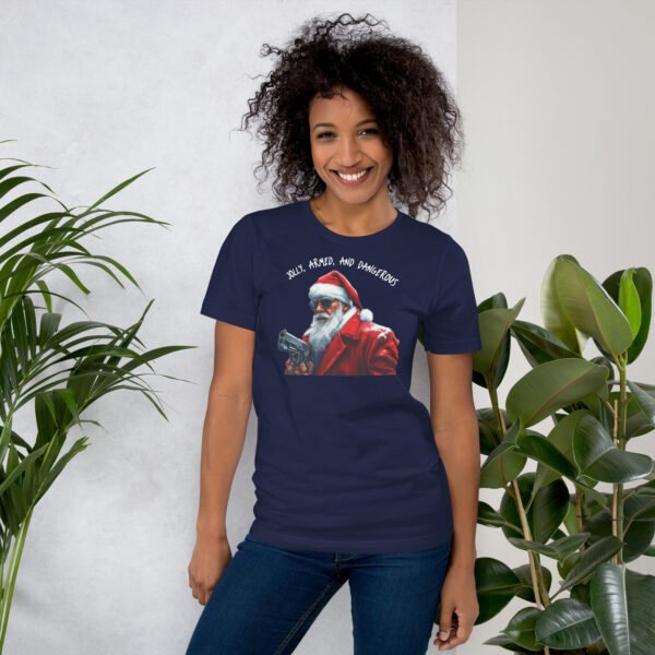 Dangerous Santa t-shirt - Image 9